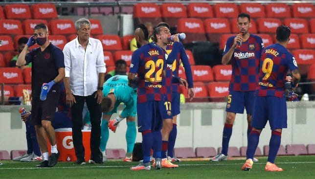 بارتوميو يعلن عن إقالة سيتيين من تدريب برشلونة